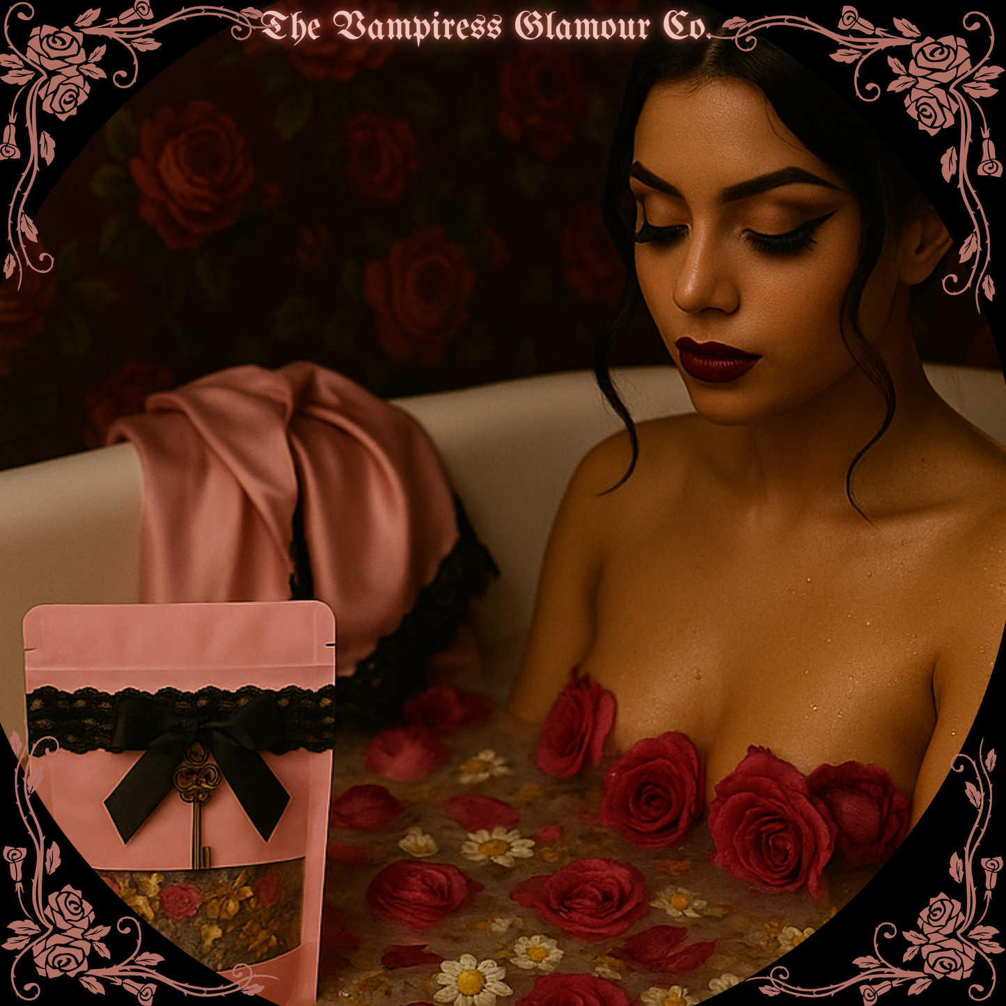 The Bath of the Sacred Goddess- Ritual Bath Salt of Beauty, Glamour & Divine Femininity
