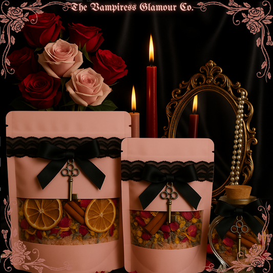 The Bath of the Sacred Goddess- Ritual Bath Salt of Beauty, Glamour & Divine Femininity