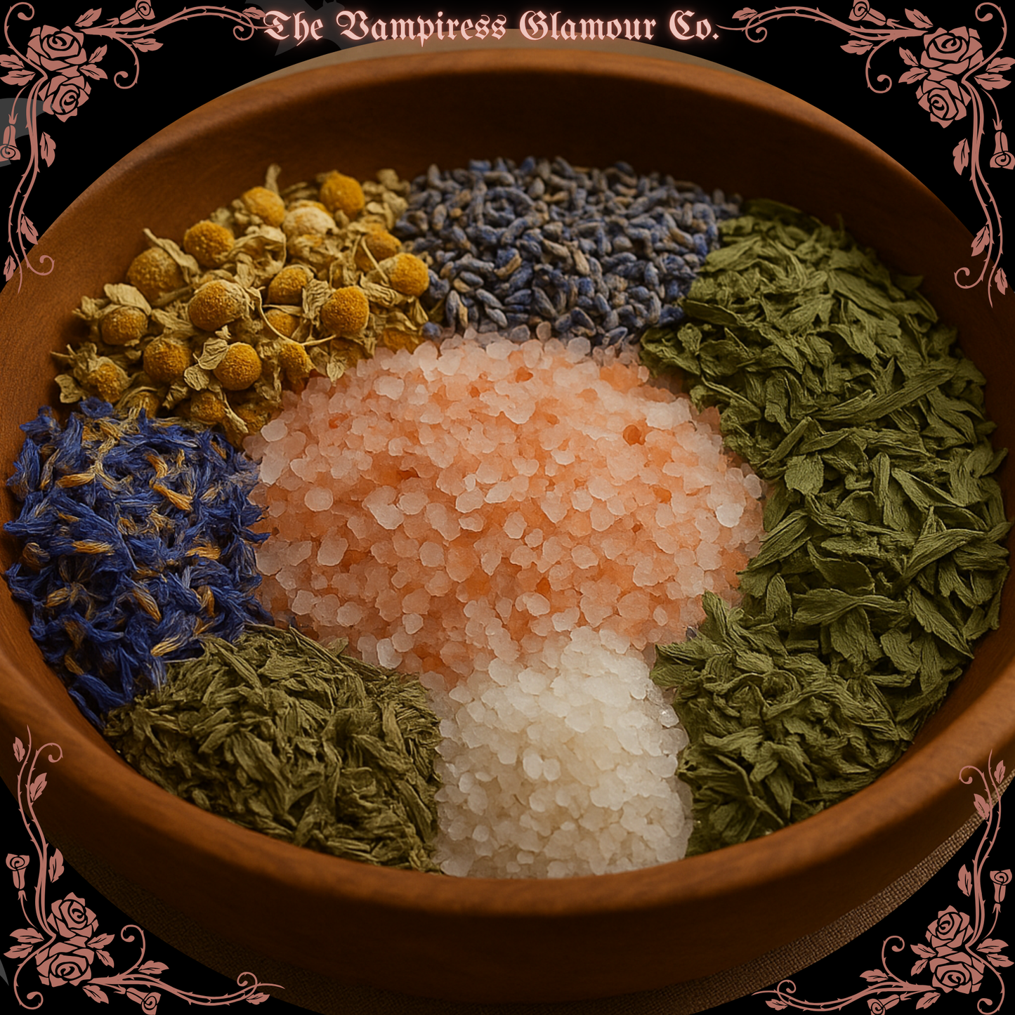 The Bath of the Haunting Siren- Ritual Bath Salt of Attraction, Allure & Hypnotic Energy