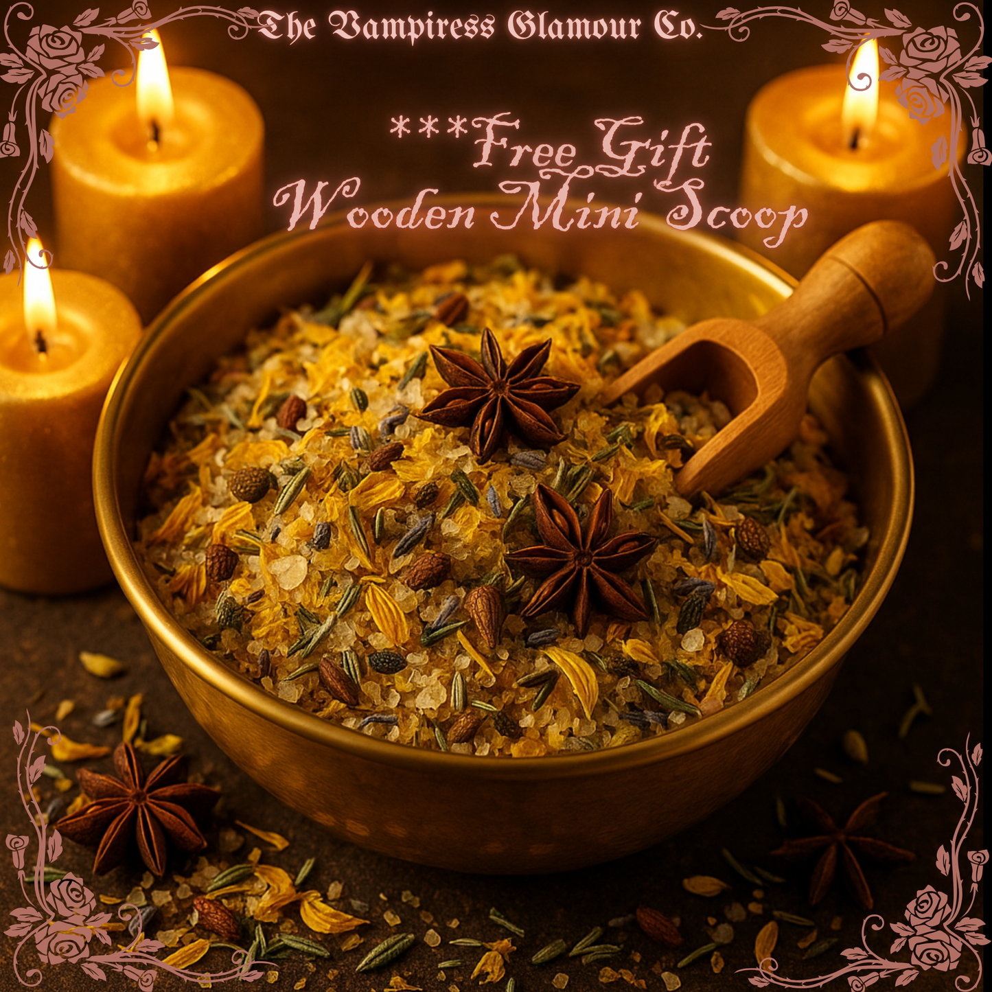 The Bath of Sacred Awakenings- Ritual Bath Salt of Energy, Radiance & Sacred Renewal