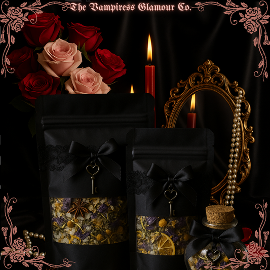 The Bath of the Thorned Veil- Ritual Bath Salt of Protection & Sovereignty