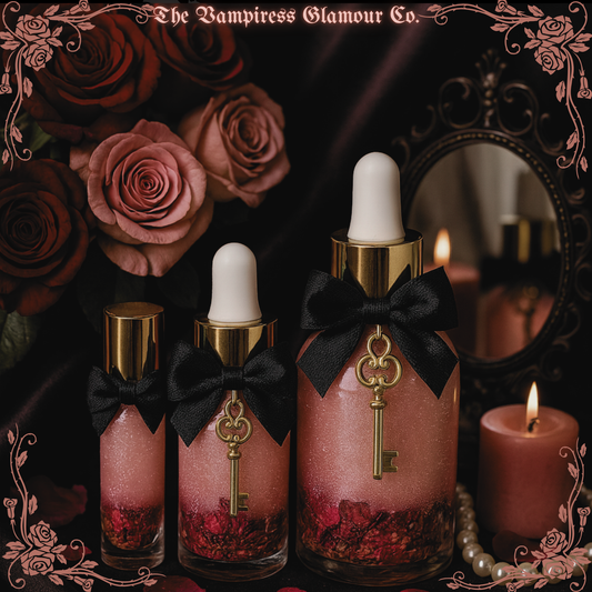 L’Enchantement d’Aphrodite- Aphrodite Love, Beauty, & Glamour Spelled Crystal-Infused Botanical Perfume Oil