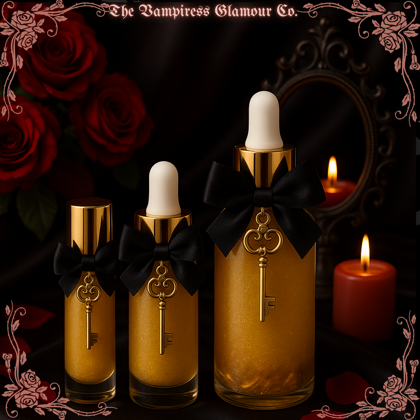 La Vamp Vanille-Allure & Magnetism Spelled Crystal Infused Botanical Perfume Oil