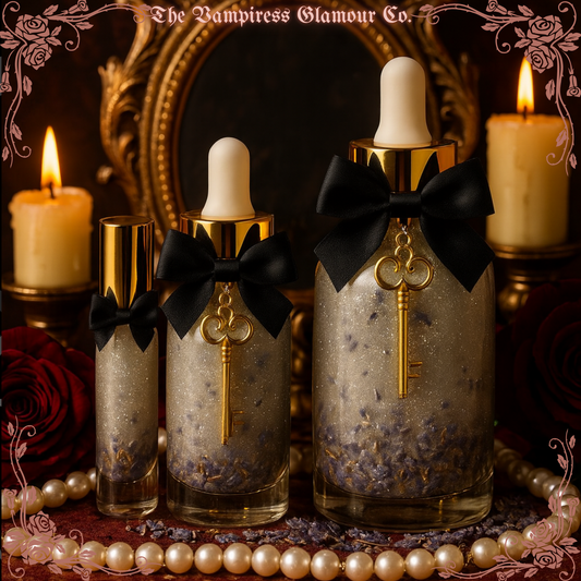 La Voile des Cendres-Energy Protection Shield & Cloak Spelled Crystal Infused Botanical Perfume Oil