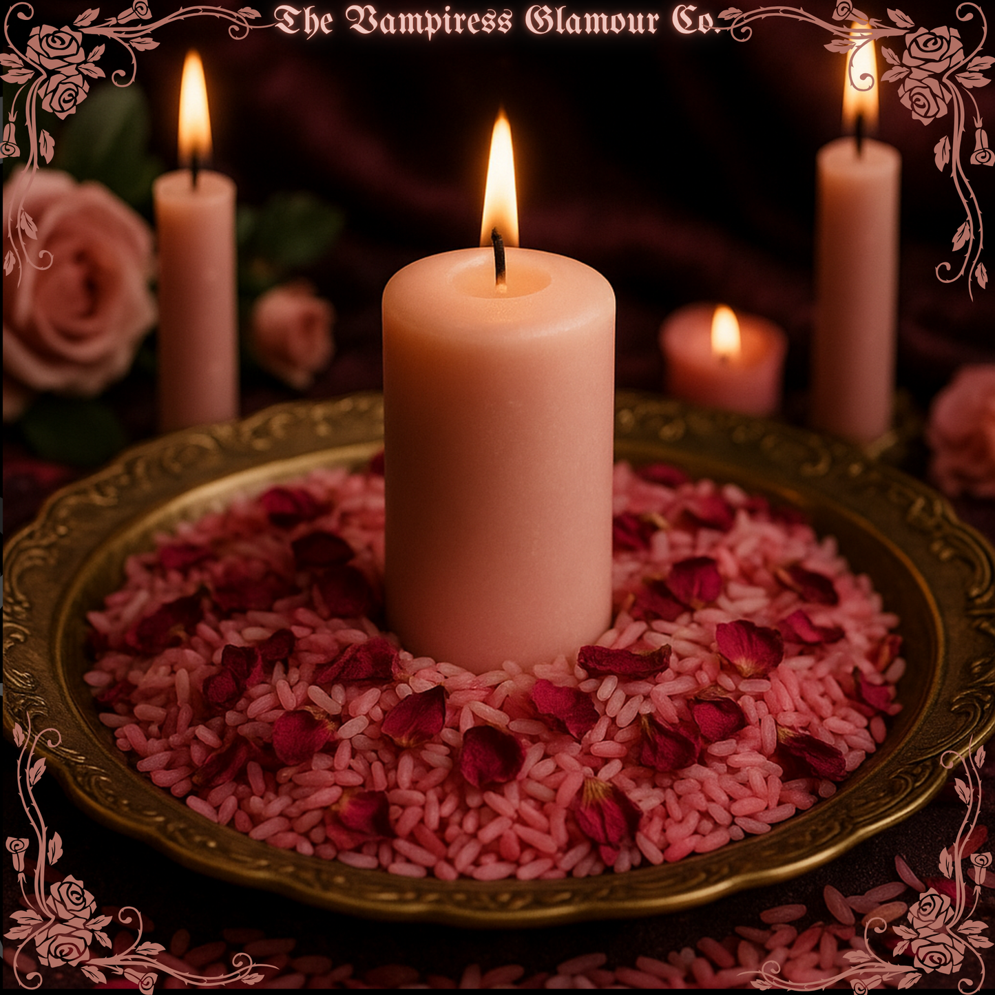 Riz de la Rose Enchantée-Love & Romance Spell Rice