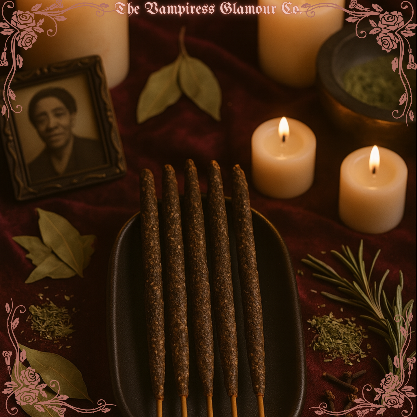 Le Feu des Anciens- Ancestral Veneration Ritual & Spell Sticks
