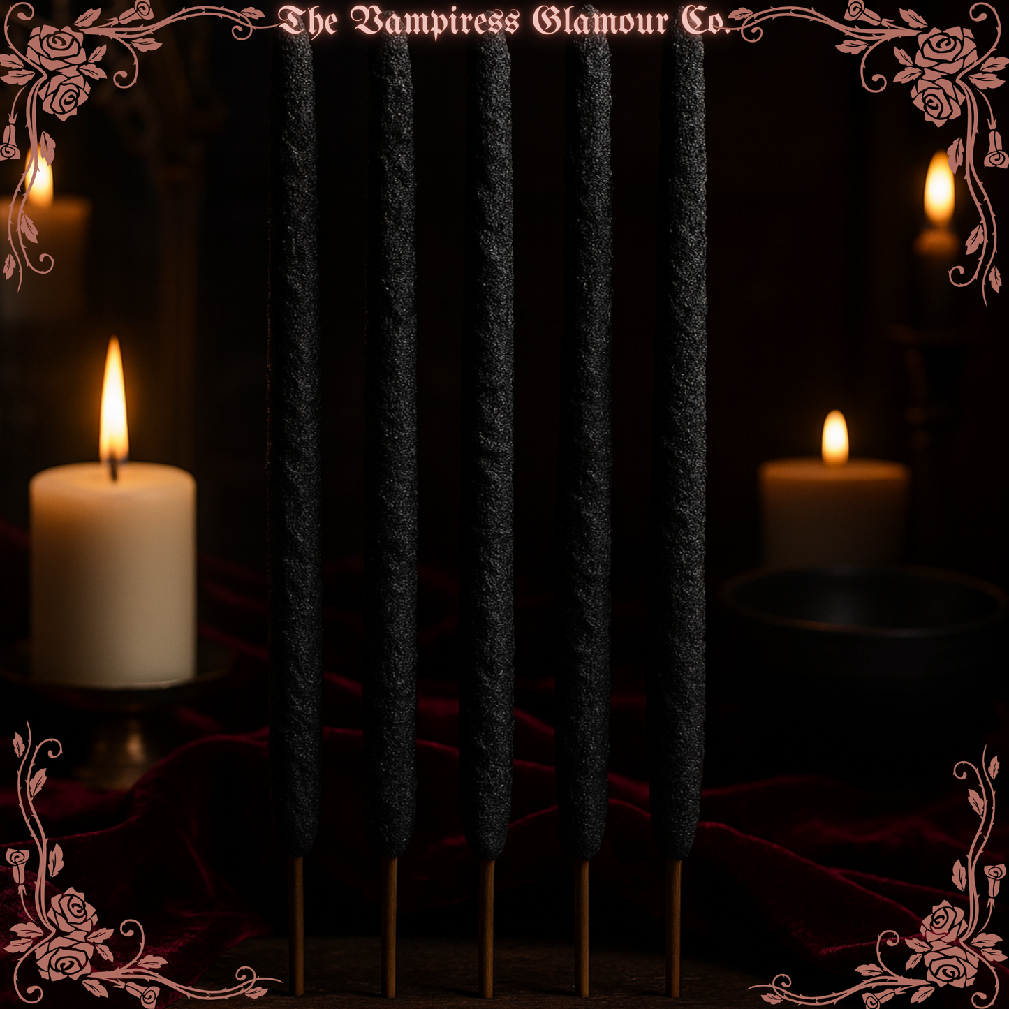 Sel Noir de Protection-Black Salt Protection Ward Ritual & Spell Sticks