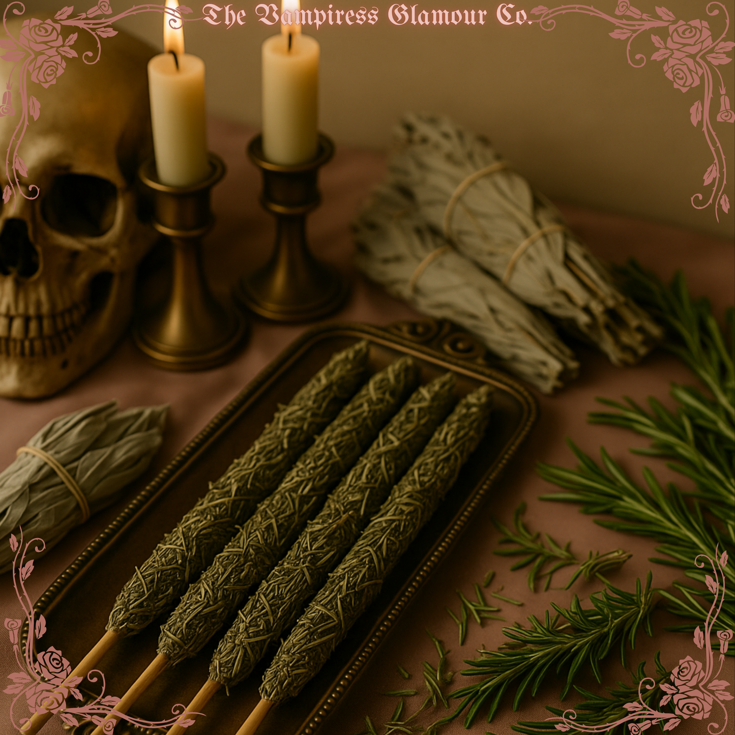 Souffle Céleste – Blue Sage Spiritual Cleansing, Purification & Renewal Ritual & Spell Sticks