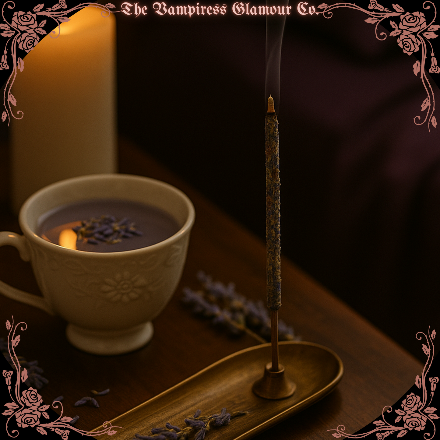 Rêve de Lavande –Nyx Inspired Sacred Slumber, Moonlit Dreams & Tranquil Restoration Ritual & Spell Sticks