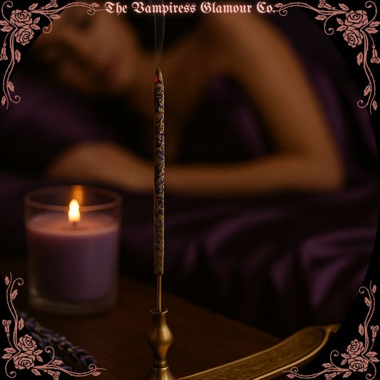Rêve de Lavande –Nyx Inspired Sacred Slumber, Moonlit Dreams & Tranquil Restoration Ritual & Spell Sticks
