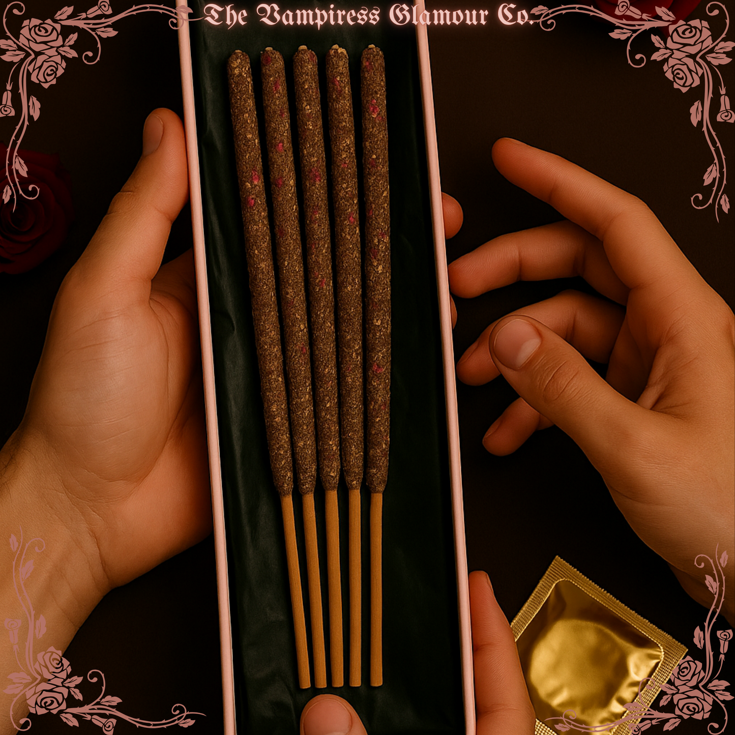 Les Amants-Homoerotic Seduction and Divine Masculine Desire Ritual & Spell Sticks