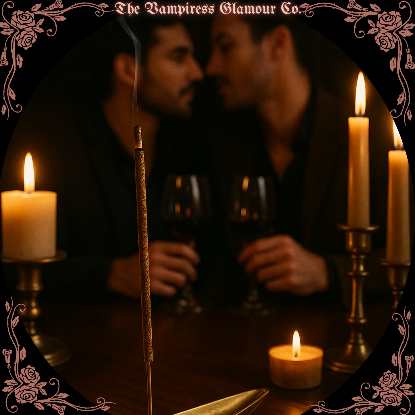 Les Amants-Homoerotic Seduction and Divine Masculine Desire Ritual & Spell Sticks