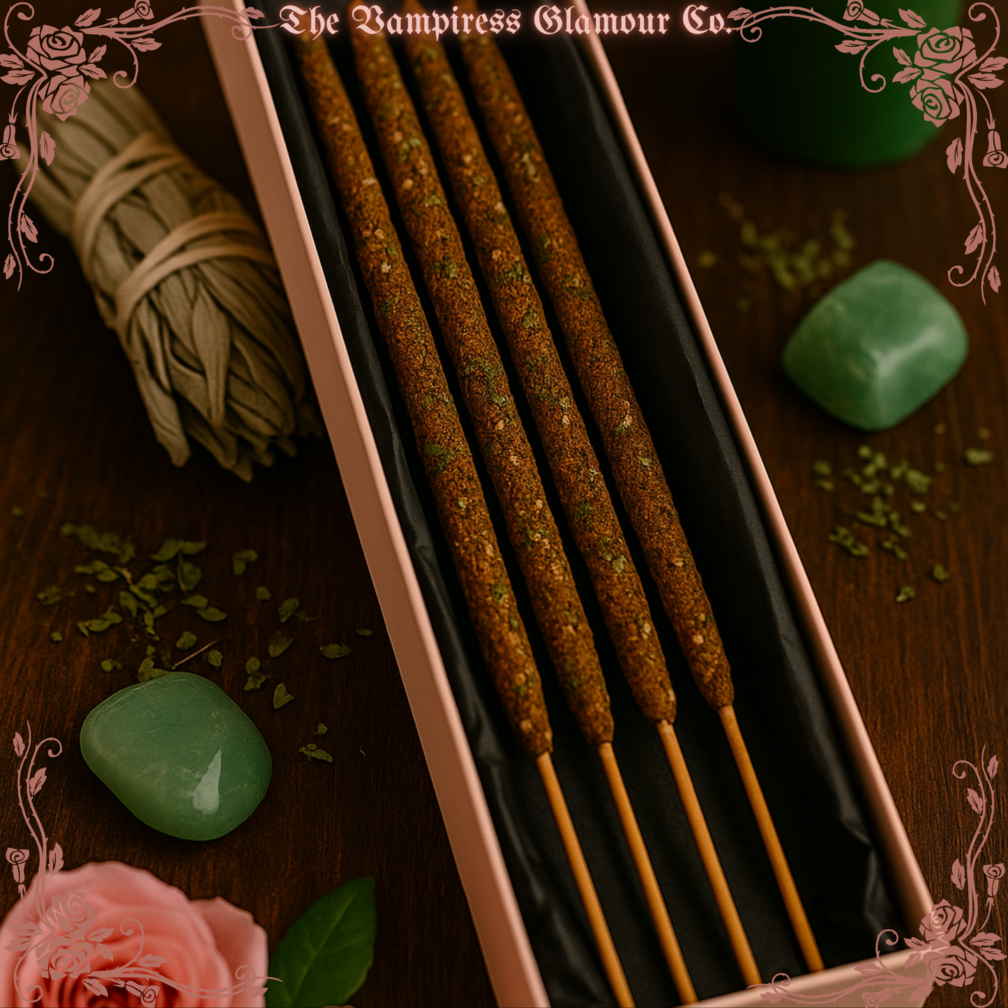 La Sorcière de Bois-Cleansing, Protection, & Energetic Sovereignty Ritual & Spell Sticks