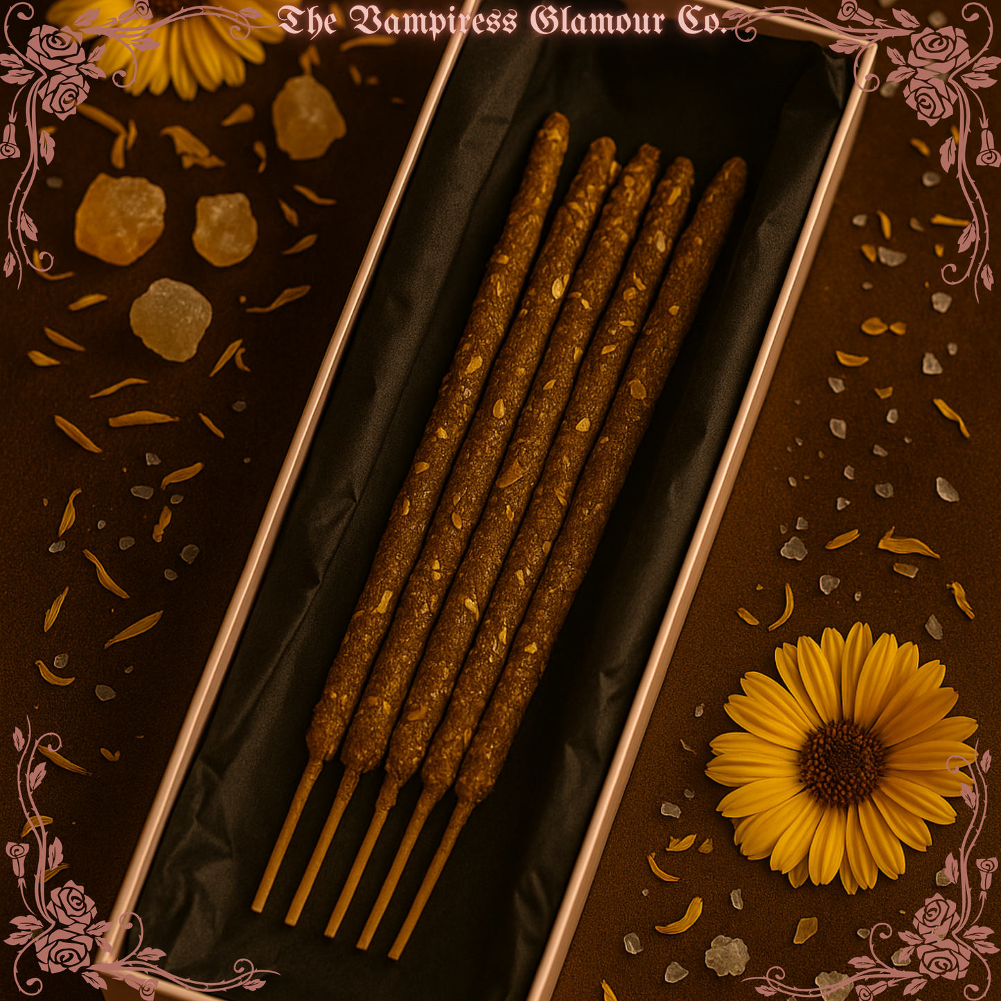 Les Portes Dorées-Road Opening, Opportunity , and Divine Alignment Ritual & Spell Sticks