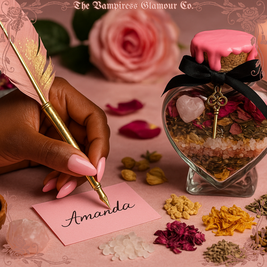 Je Suis l’Amour de Ma Vie-Self-Love Talisman Charm for Radiance, Devotion & Divine Feminine Power