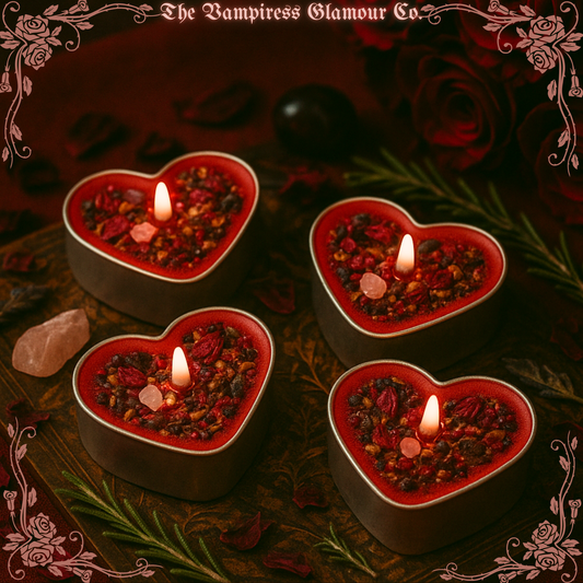 Rouge Désir-Erotic Magnetism, Goddess Embodiment, & Irresistible Allure Tealight Candles