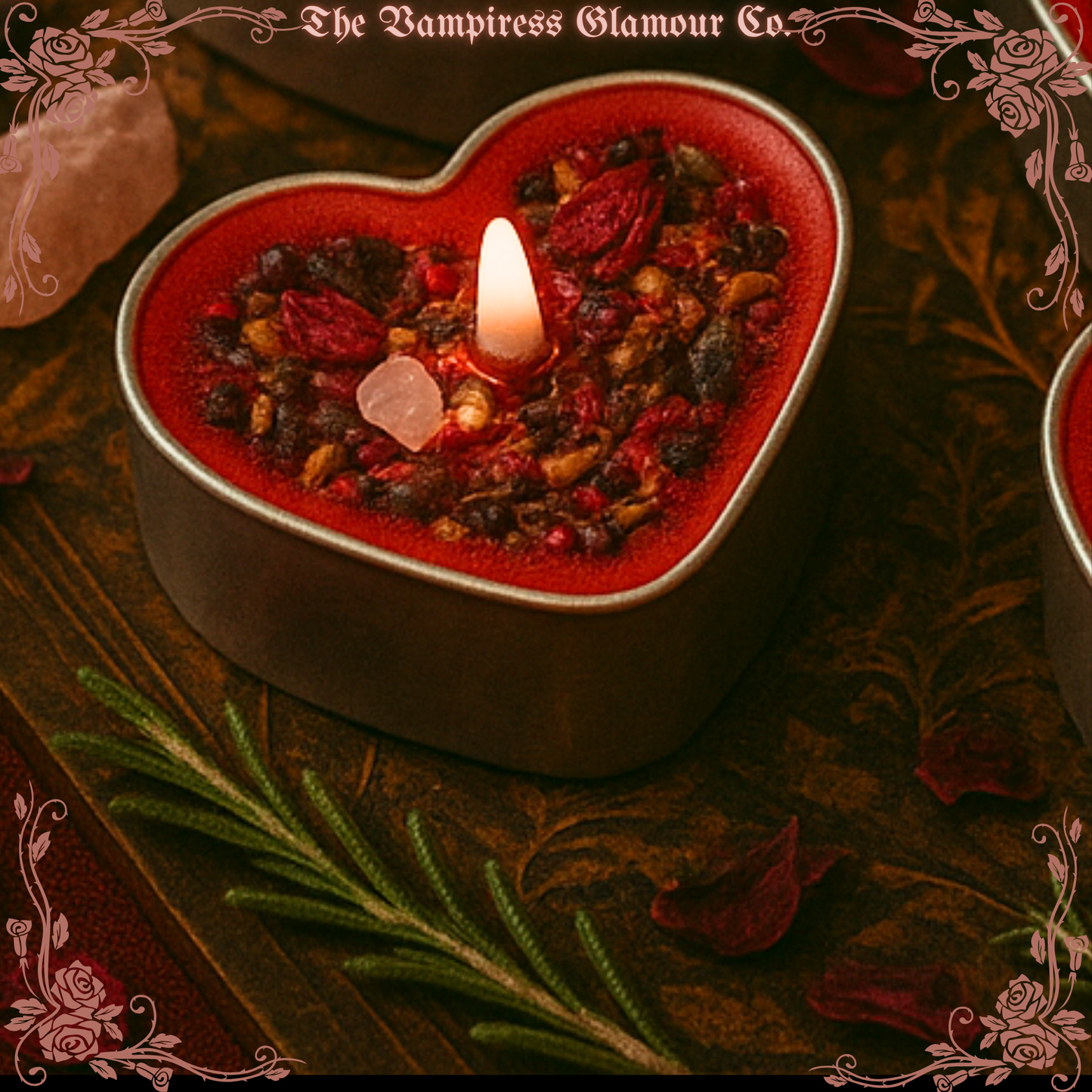 Rouge Désir-Erotic Magnetism, Goddess Embodiment, & Irresistible Allure Tealight Candles