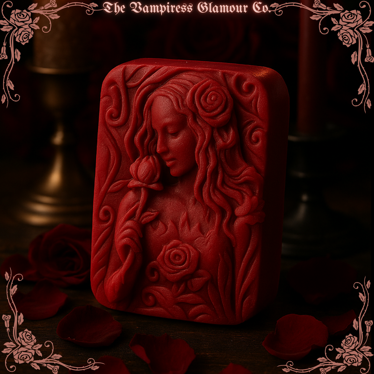 La Rose Sanguine– Vampiric Domination & Compulsion Spelled Artisanal Glamour Bar