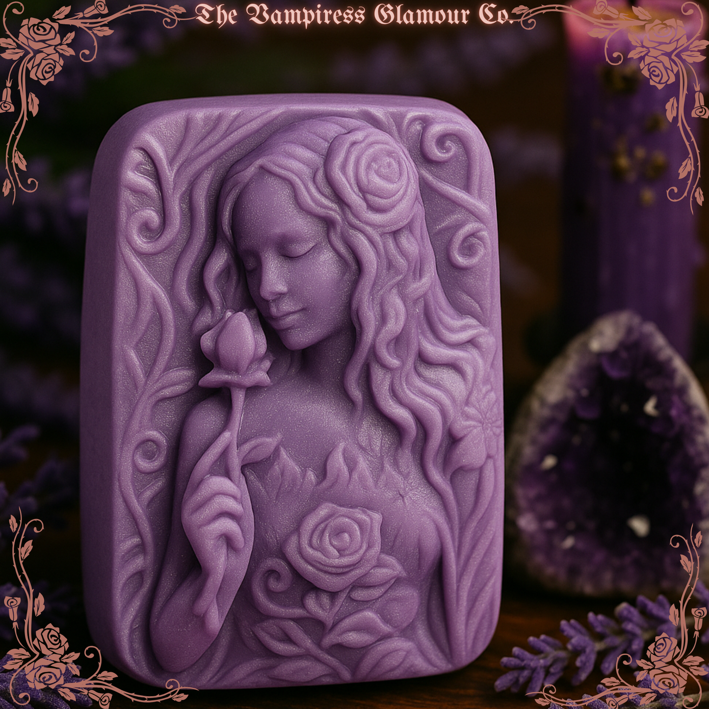 Fleur de la Mort – Lilith Seduction & Dark Feminine Power Spelled Artisanal Glamour Bar