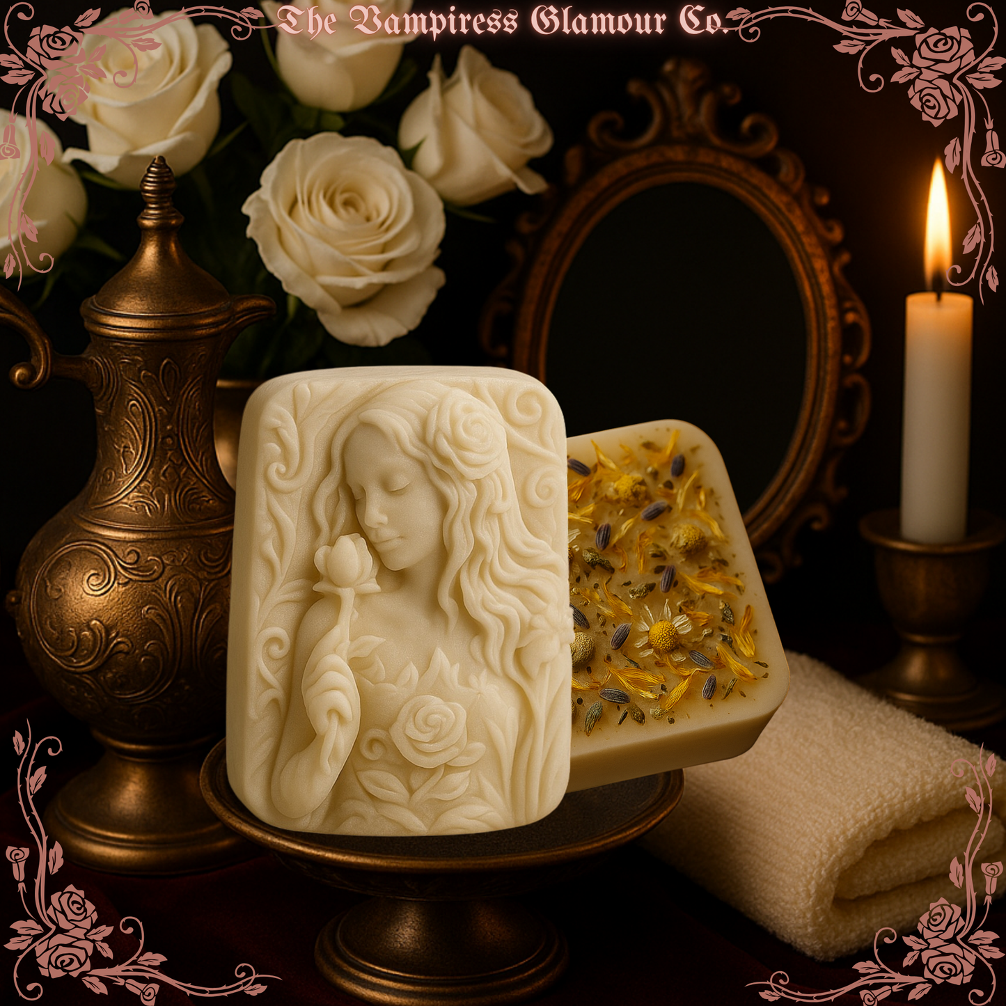 La Vamp Vanille-Allure & Magnetism Spelled Artisanal Glamour Bar