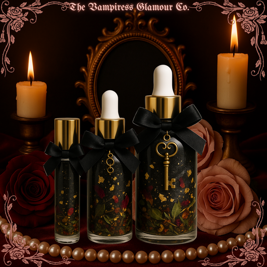 La Balance du Destin-Divine Justice & Karmic Balance Spelled Crystal-Infused Botanical Perfume Oil