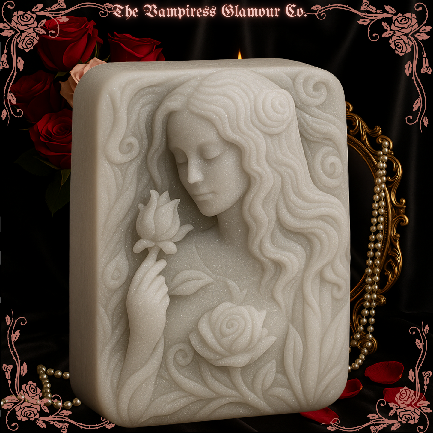 La Grande Prêtresse- Spiritual Aura and Intuition Elevation
 Spelled Artisanal Glamour Bar