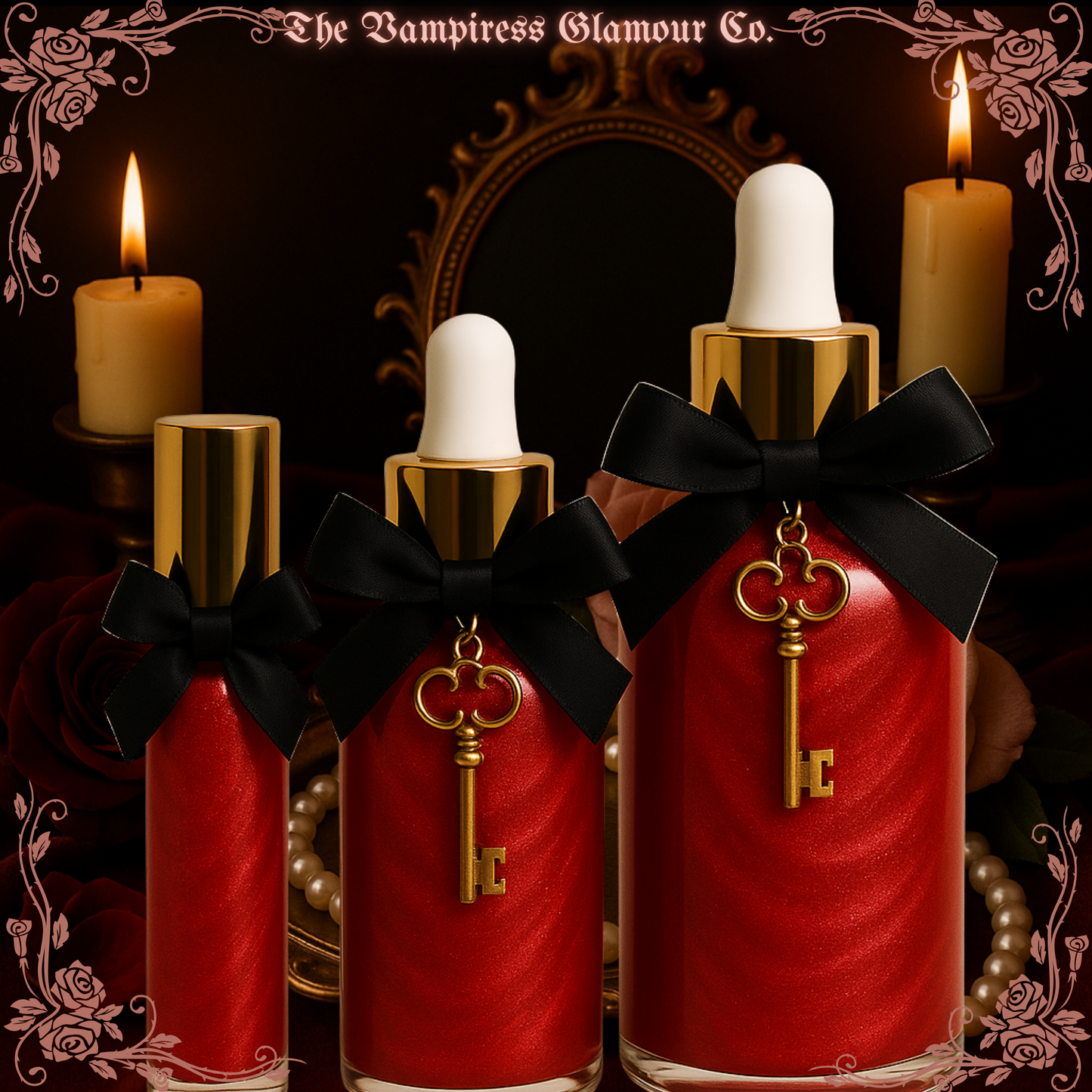 La Torche Écarlate Hecate Protection, Shadow Work & Divine Guidance
 Spelled Crystal-Infused Botanical Perfume Oil