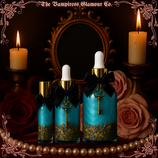 Maîtresse du Chaos- Perseverance and Power Spelled Crystal-Infused Botanical Perfume Oil
