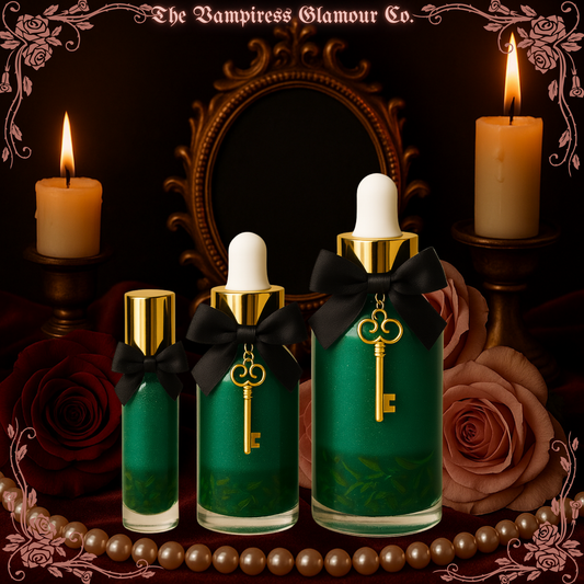 Le Sorcière Sauvage- The Wild Witch – Aura Grounding, Protection, and Cleansing Spelled Crystal-Infused Botanical Perfume Oil