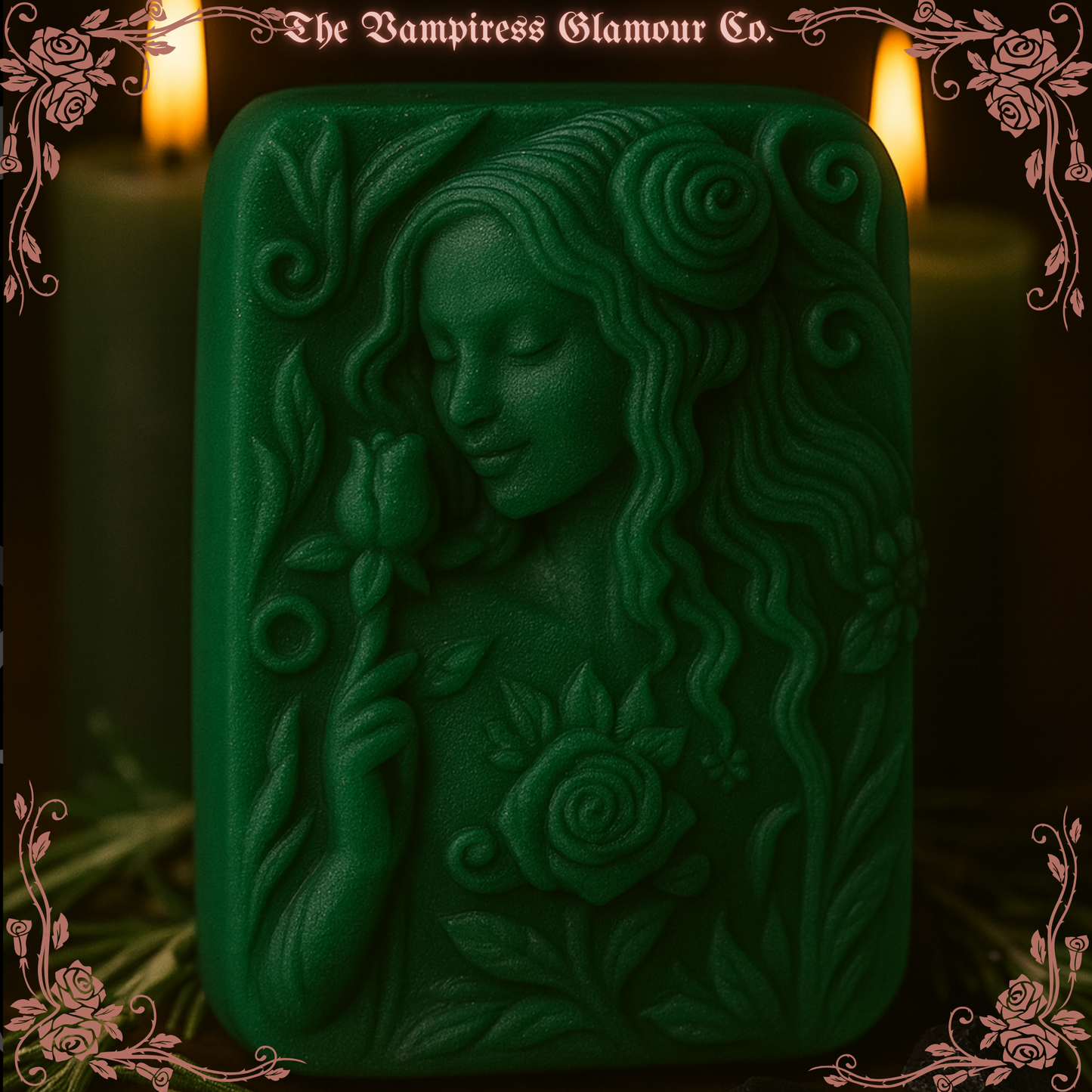 Le Sorcière Sauvage- Aura Grounding, Protection, and Cleansing Spelled Artisanal Glamour Bar