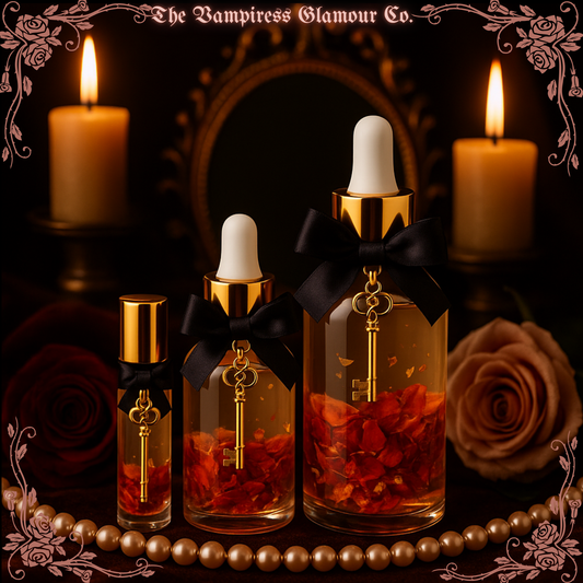 Reine du Luxe- Kept Woman & Princess Treatment Spelled Crystal Infused Botanical Perfume Oil