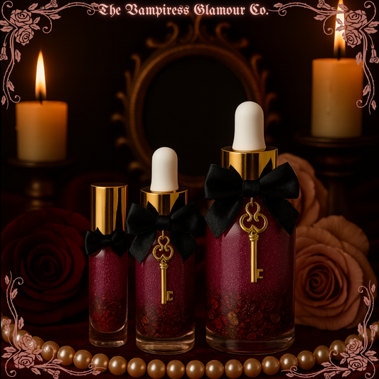 The Sacraments of Sin-Dark Feminine Seduction Spelled Crystal Infused Botanical Perfume Oil