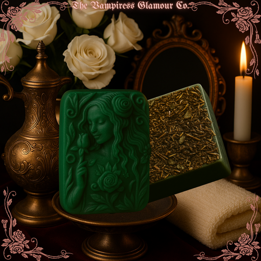 Le Sorcière Sauvage- Aura Grounding, Protection, and Cleansing Spelled Artisanal Glamour Bar