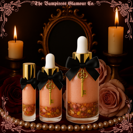 Pêche Empoisonne— Sweet Persuasion Spelled Crystal Infused Botanical Perfume Oil