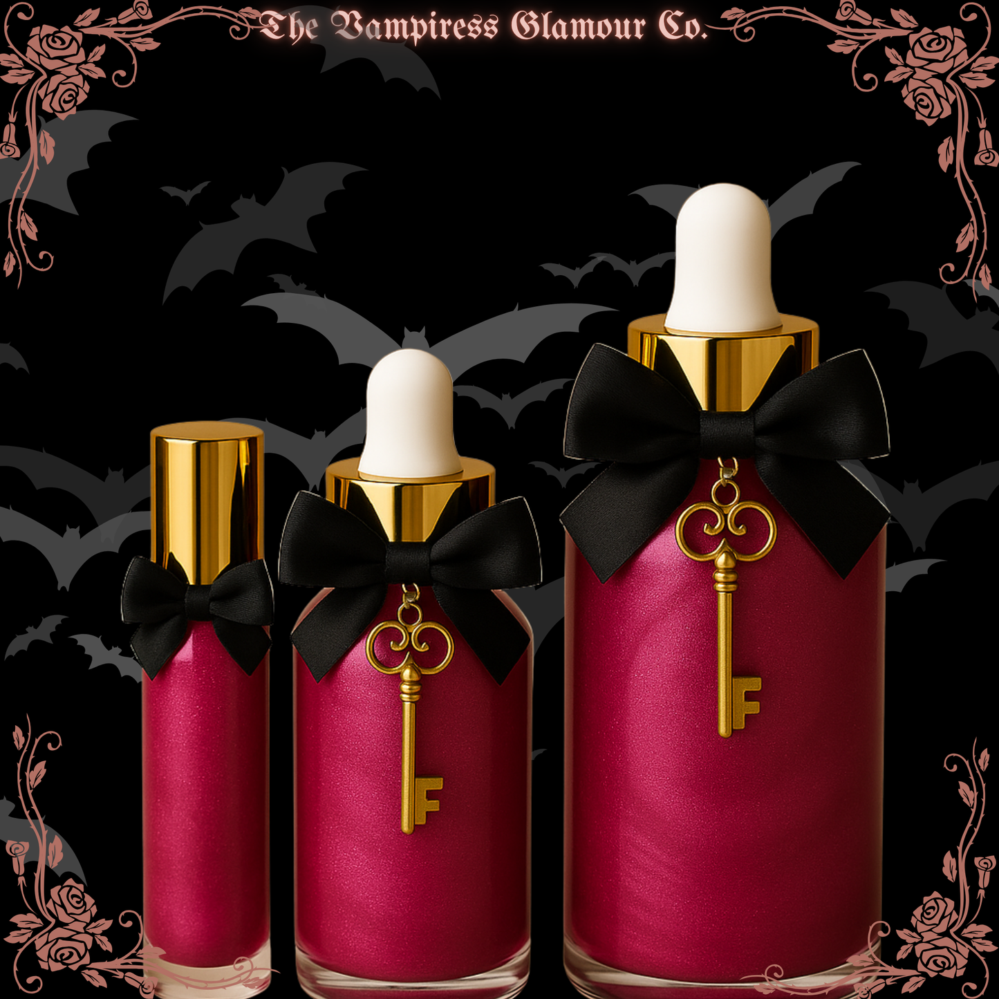 La Dague Rose — Self-Love & Healing Spelled Crystal Infused Botanical Perfume Oil