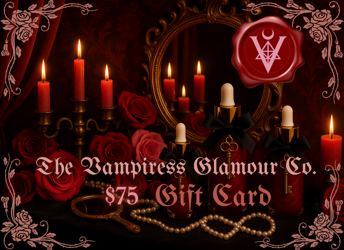 Le Cadeau de la Vampiress — The Vampiress Glamour Co. Gift Card