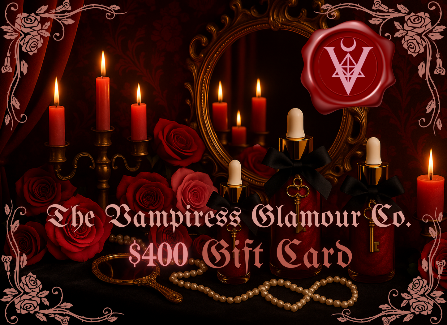 Le Cadeau de la Vampiress — The Vampiress Glamour Co. Gift Card