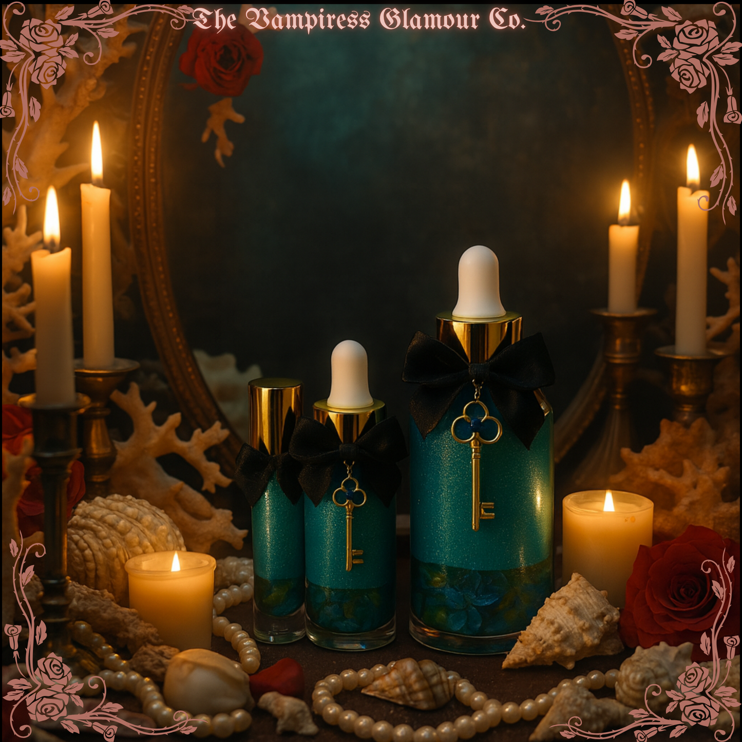 Le Baiser de la Sirène — Spelled Crystal-Infused Botanical Perfume Oil