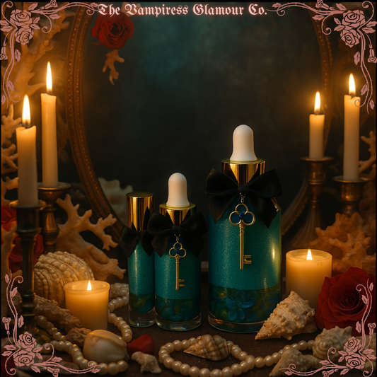 Le Baiser de la Sirène — Spelled Crystal-Infused Botanical Perfume Oil