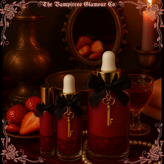 Venin de Fraise — Sweet Attraction & Obsession Spelled Crystal-Infused Botanical Perfume Oil