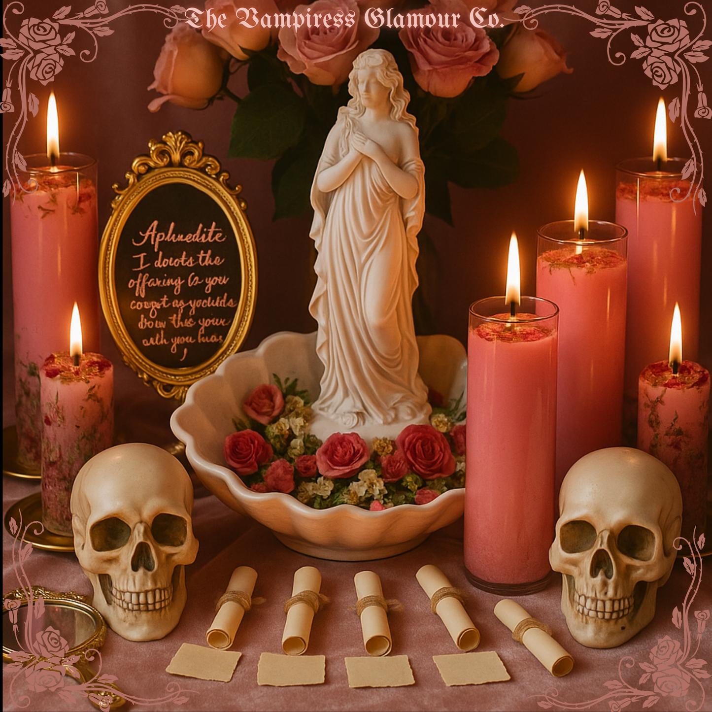 Rituel du Vendredi de Vénus 
Venus Day Group Spell — Aphrodite’s Weekly Glamour Working Ritual