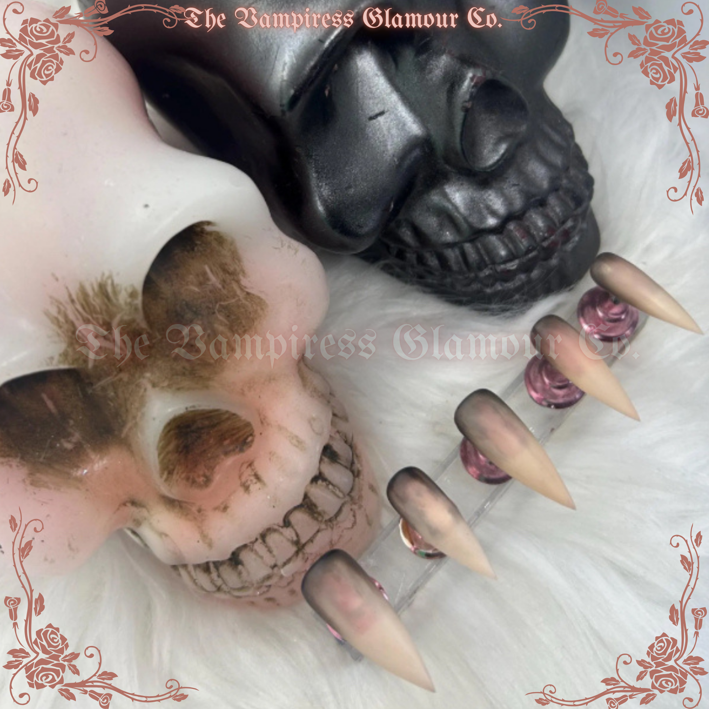 La Banshee — The Banshee
Luxury Handcrafted Glamour Magick Gel Press-On Nail Set