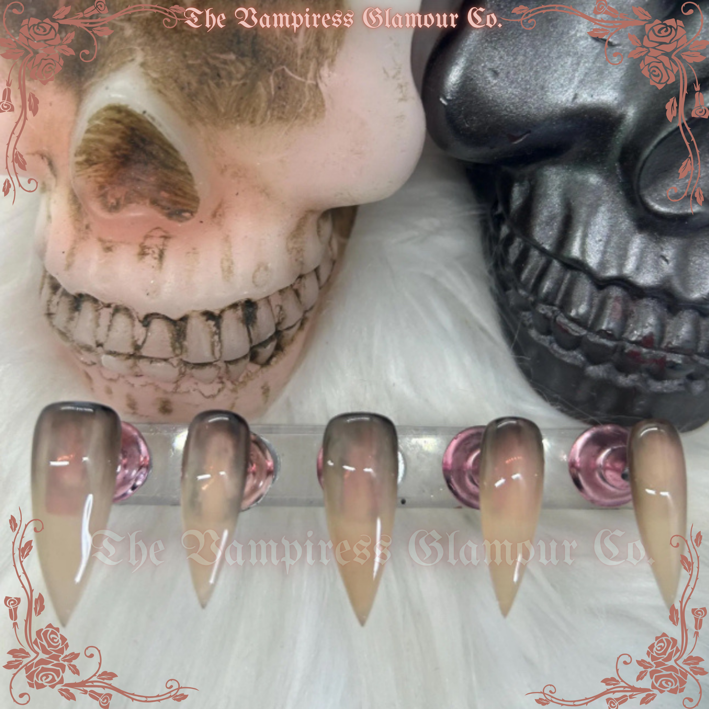 La Banshee — The Banshee
Luxury Handcrafted Glamour Magick Gel Press-On Nail Set