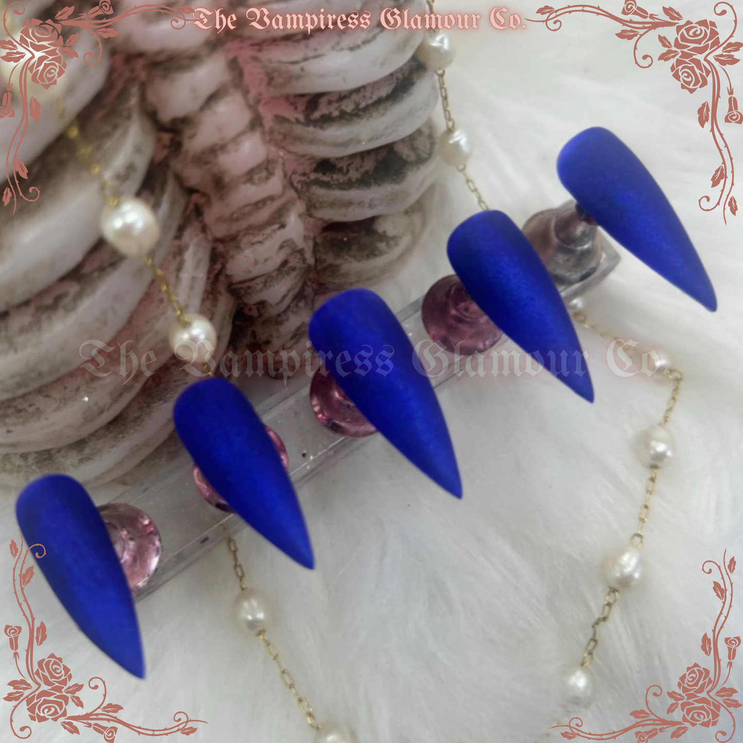 Lagune Bleue — Blue Lagoon Luxury Handcrafted Glamour Magick Gel Press-On Nail Set