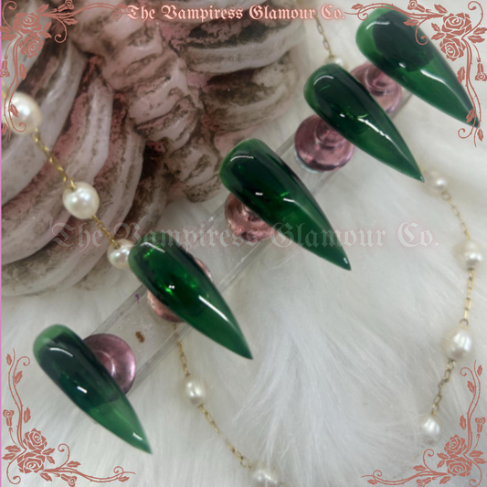 Chaudron — Cauldron Luxury Handcrafted Glamour Magick Gel Press-On Nail Set