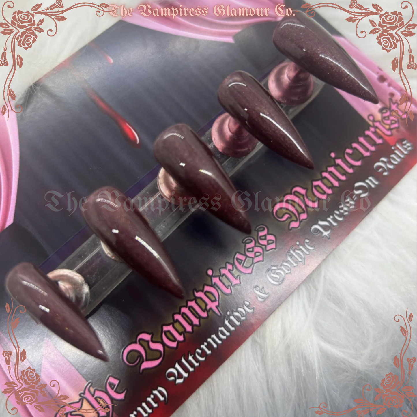 Brune Envoûtante — Brown Bombshell Luxury Handcrafted Glamour Magick Gel Press-On Nail Set