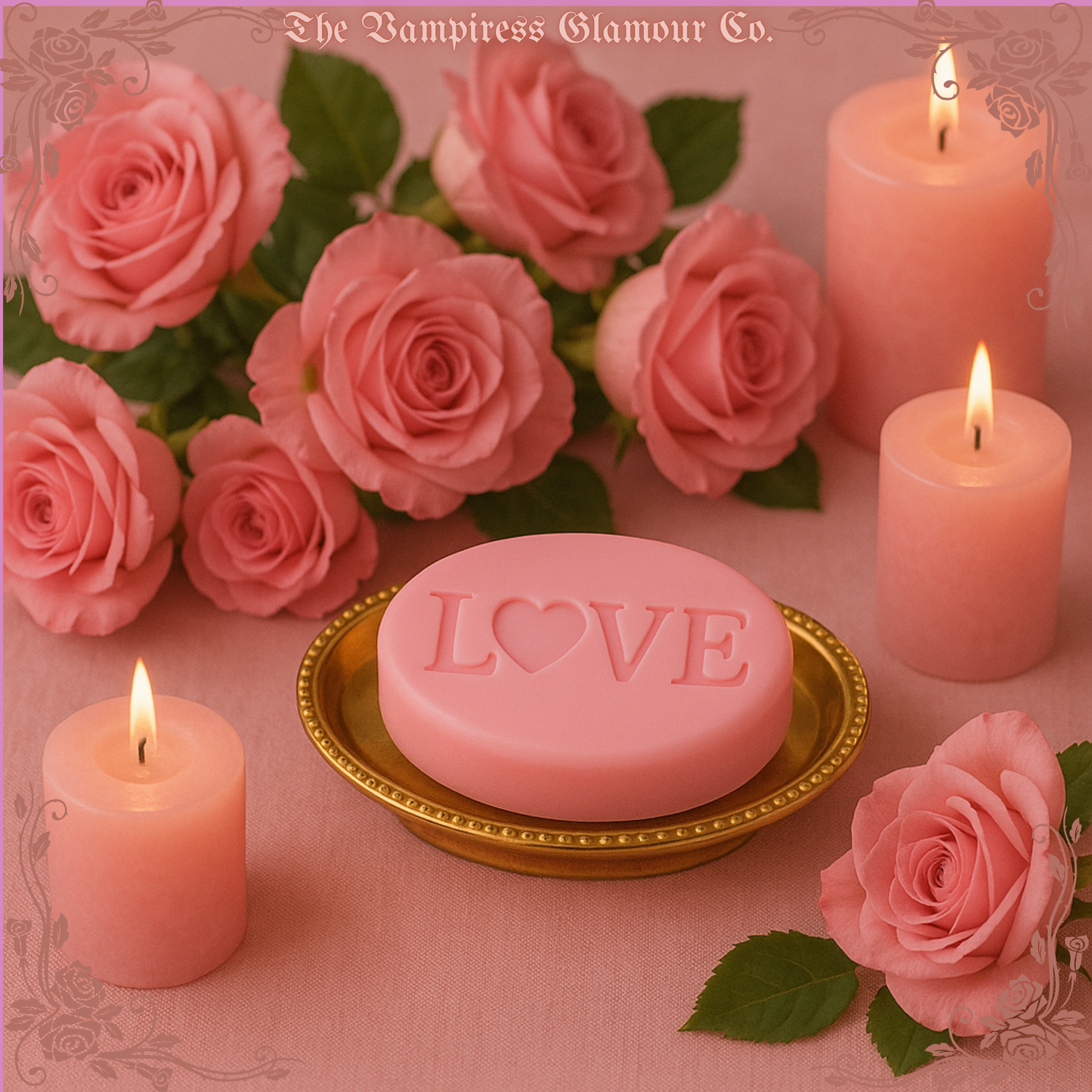 Mon Cœur Aimé Spelled Artisanal Glamour Bar