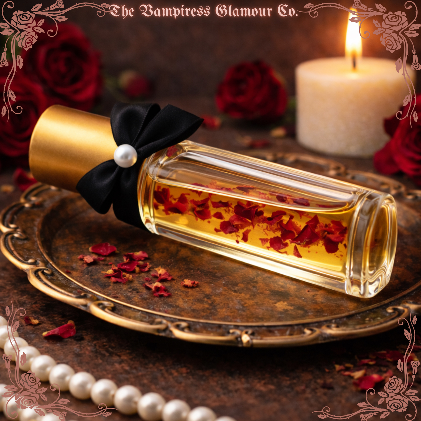 Baiser de Dévotion Strawberry Rose Glamour Spell Lip Oil