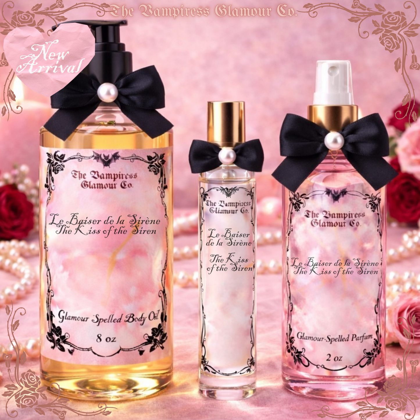 Le Baiser de la Sirène- Enchanted Siren Seduction Perfume Oil