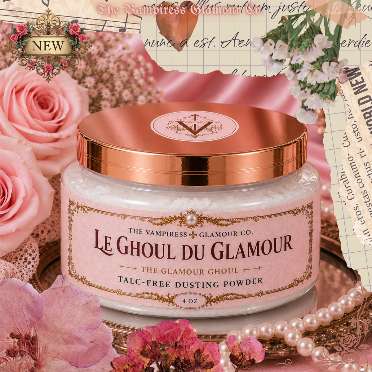 La Goule du Glamour- It Girl Dusting Powder